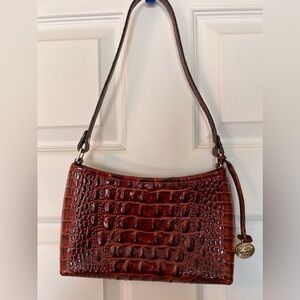 Brahmin Anytime Handbag Purse in color PECAN MELBOURNE